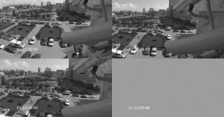 Установка систем видеонаблюдения на парковке в Городце в октябре